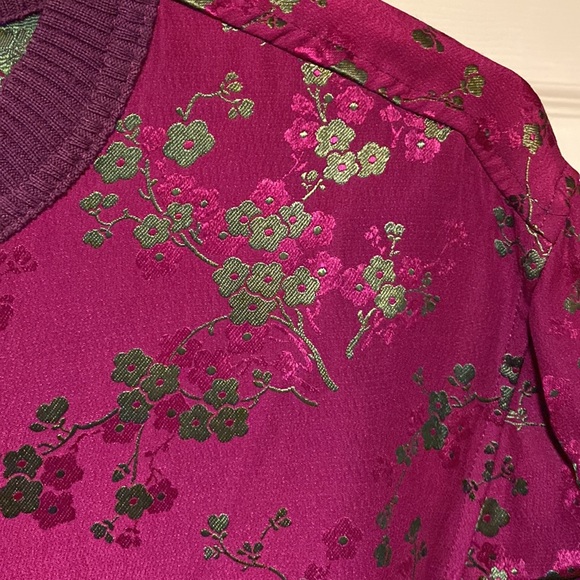 1970’s vintage Charlotte Ford Silk Reversible Pullover S P E C T A C U L A R !!! - Picture 4 of 9